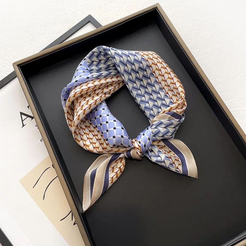 Scarf Silk Square - Nieuwe Sjaal Vrouwen Lente Gedrukt 100%
