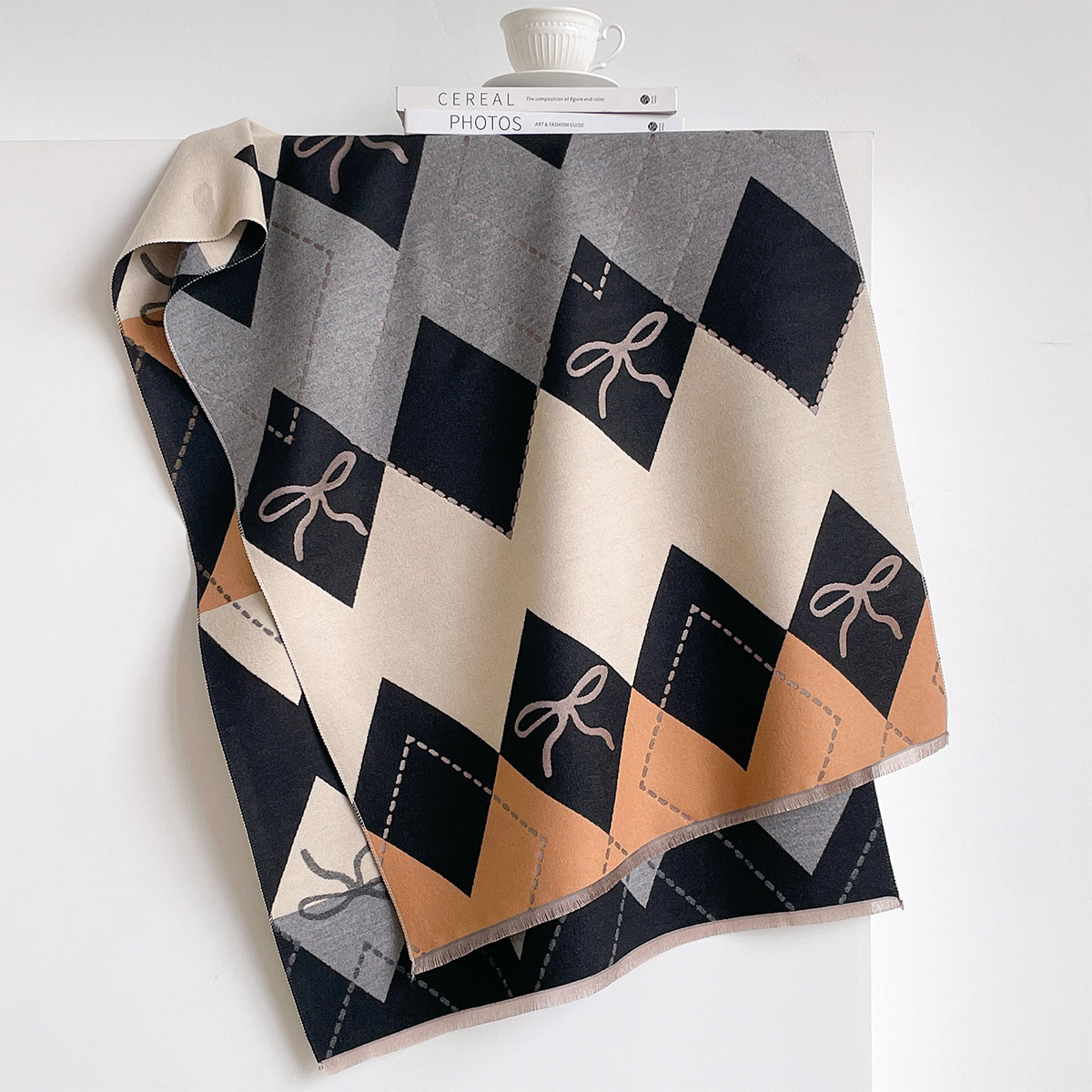 Dames Imitatie Kasjmier Sjaal  - Pashmina Wrap Large recensie en prijs