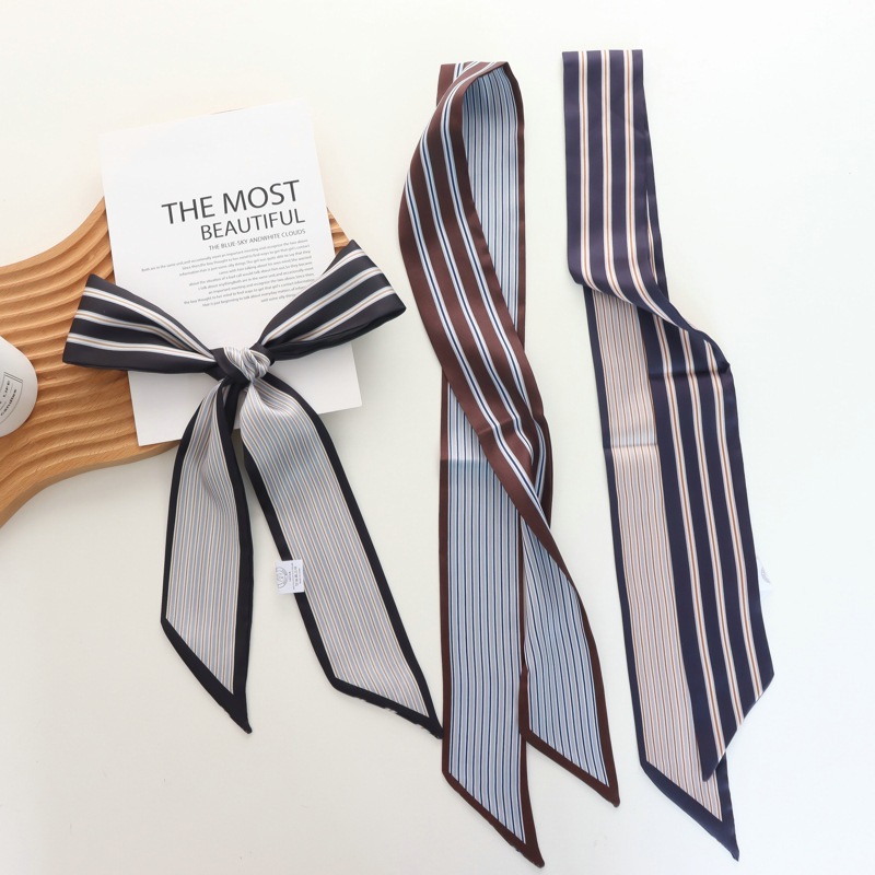 2025 Nieuwe Gestreepte Kleine  - Silk Tie Striped recensie en prijs