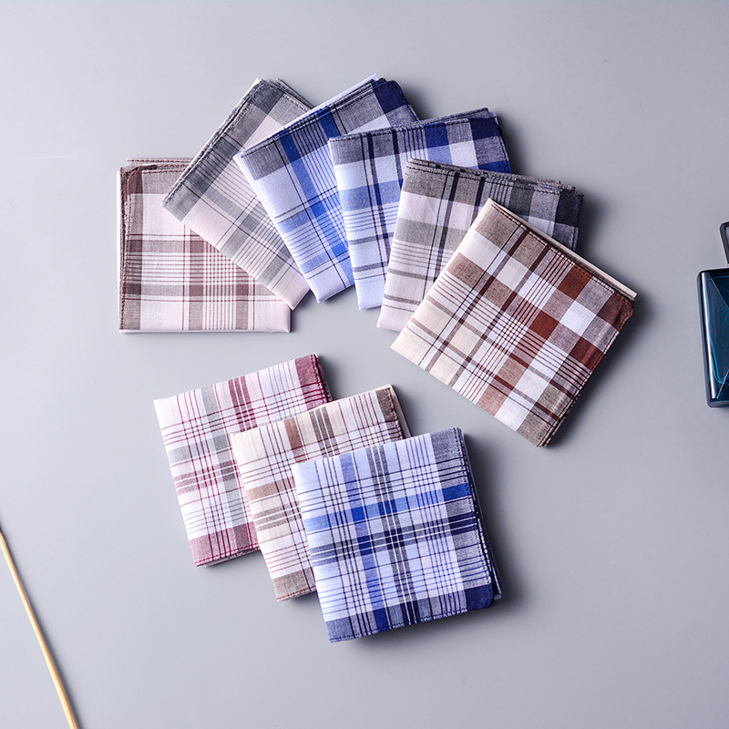 100% katoenen zakdoek geruite  - Handkerchief Cotton Men recensie en prijs