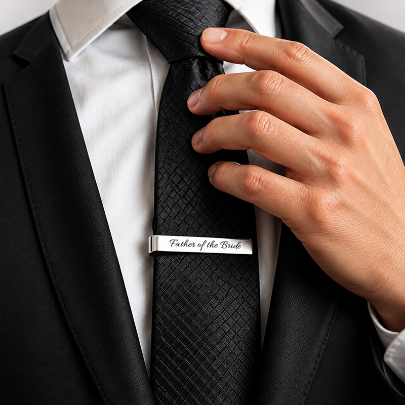 Set van manchetknopen en strop - Tie Bar Set Gift recensie en prijs