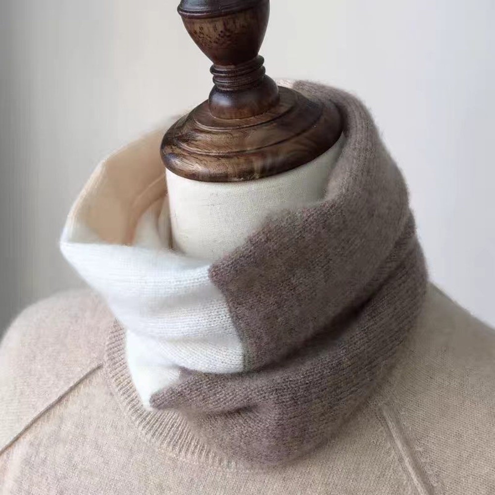 Zachte, kleurrijke, oneindige  - Infinity Scarf Knit recensie en prijs