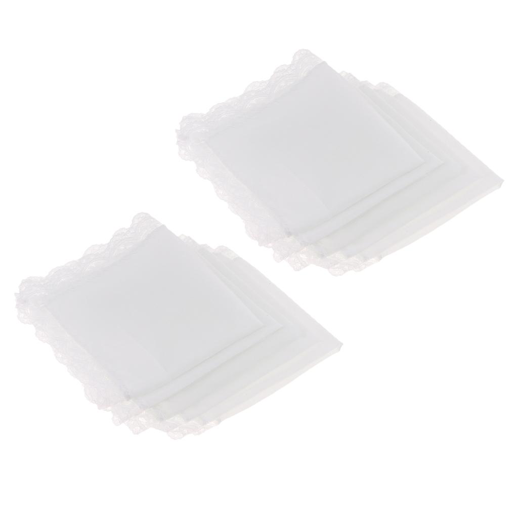 Wit katoenen zakdoekje met vin - Handkerchief Cotton Men recensie en prijs
