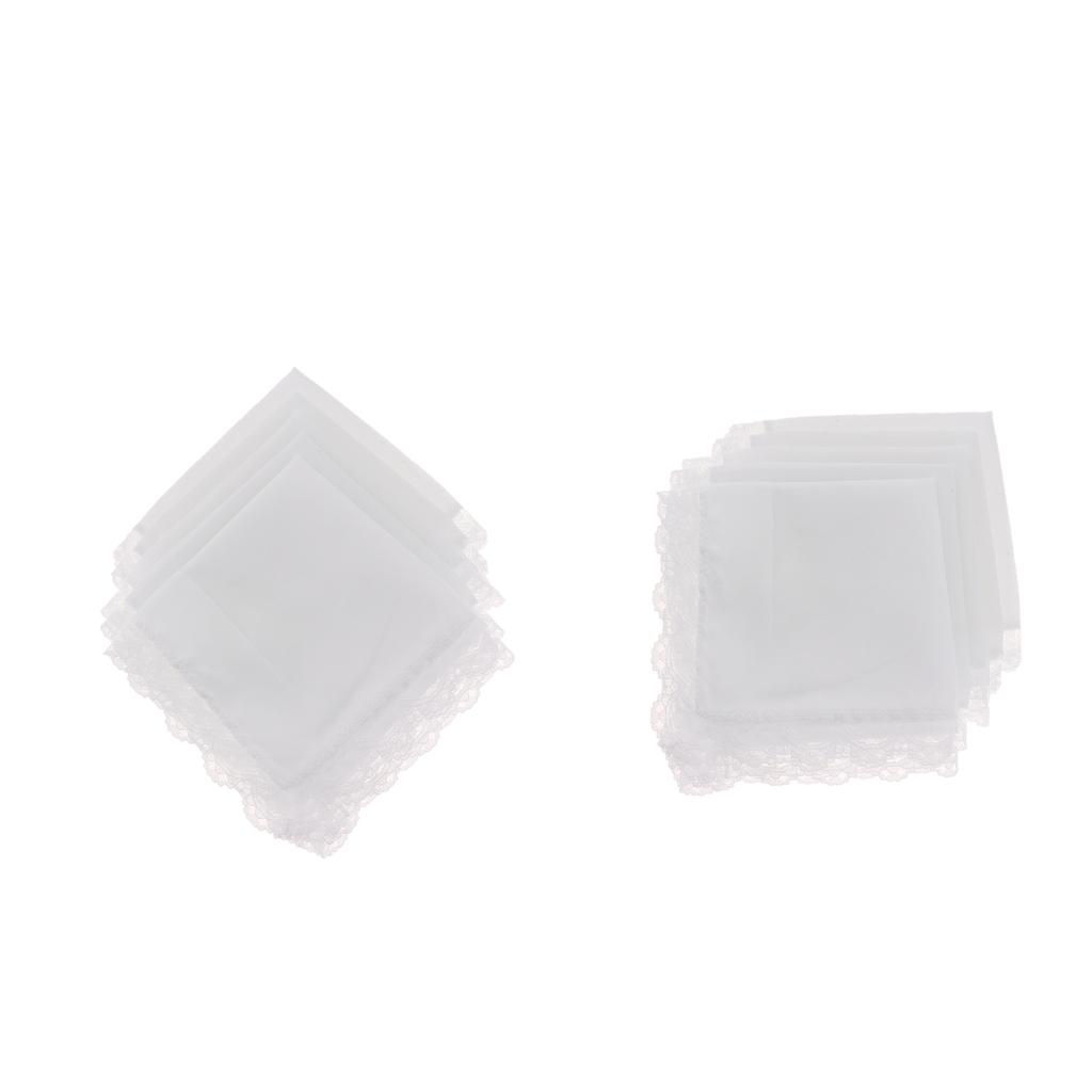 Wit katoenen zakdoekje met vin - Handkerchief Cotton Men recensie en prijs