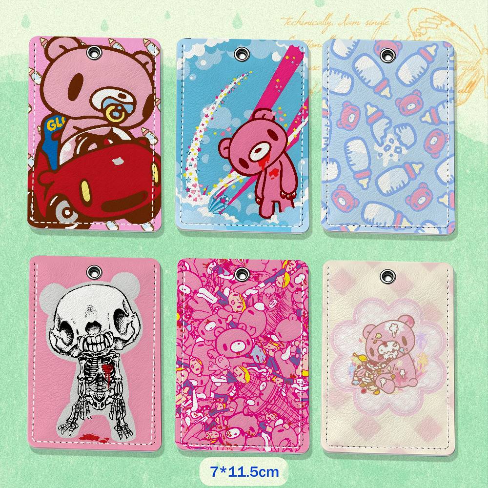 Cartoon G-Gloomy Bear lederen  - Lanyard Badge Holder recensie en prijs