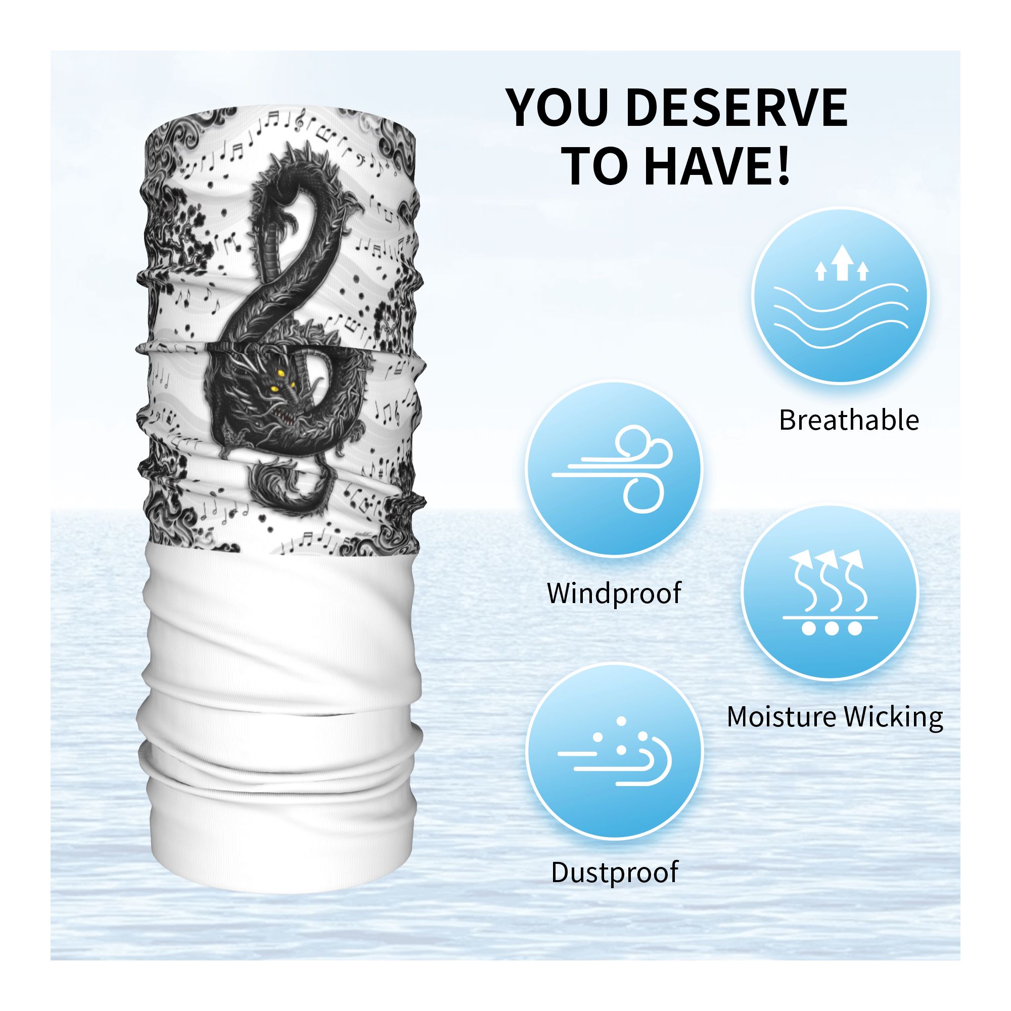 Aangepaste G-sleutel Muziek Dr - Neck Warmer Tube recensie en prijs