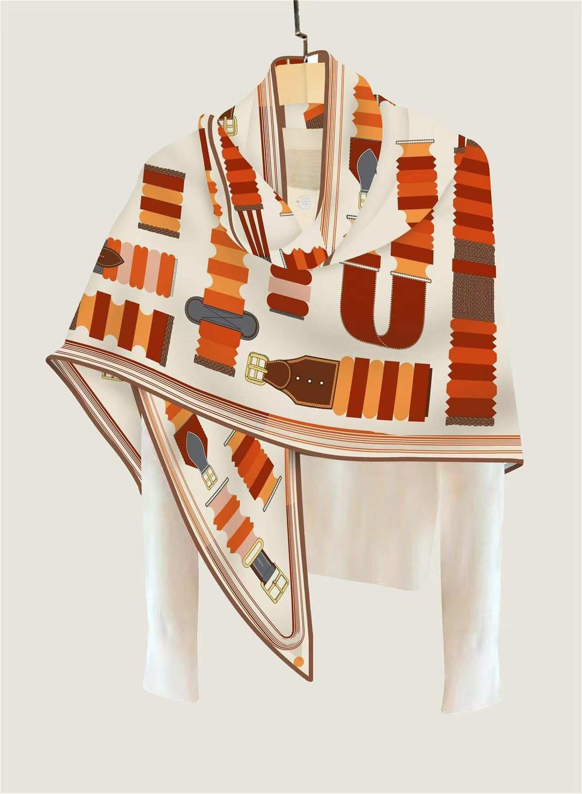 Driehoekige kasjmier zijden sj - Pashmina Wrap Large recensie en prijs
