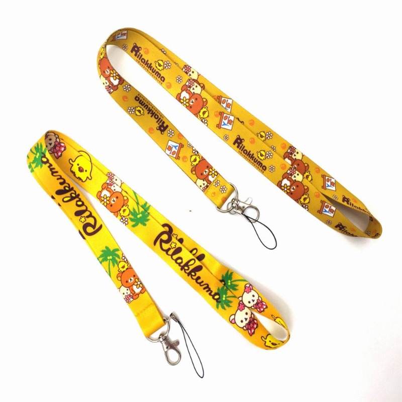Kawaii Rilakkuma Anime-sleutel - Lanyard Badge Holder recensie en prijs
