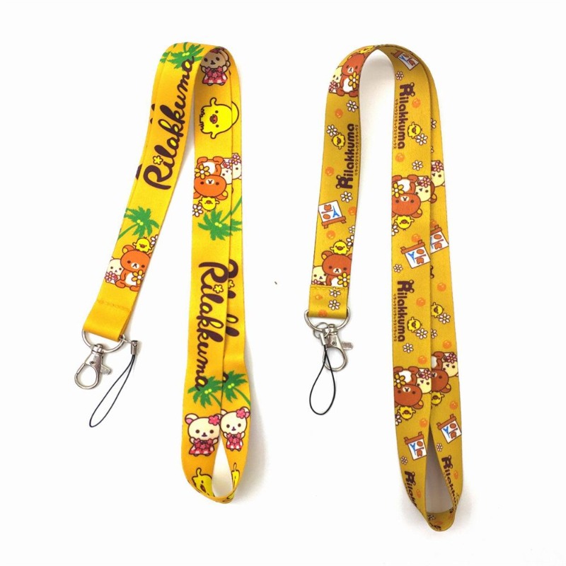 Kawaii Rilakkuma Anime-sleutel - Lanyard Badge Holder recensie en prijs