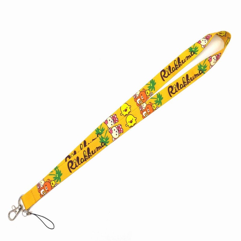 Kawaii Rilakkuma Anime-sleutel - Lanyard Badge Holder recensie en prijs